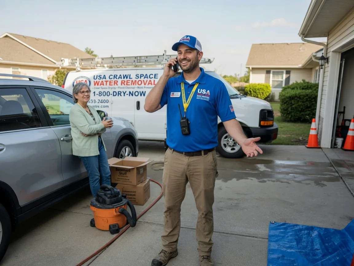Crawl Space Water Removal Sunbury, OH FAQs